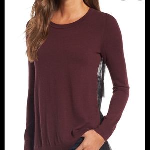 Chelsea28 Tulle back top